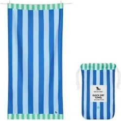 Dock & Bay Cabana Body Microfiber Towel Blue Dock & Bay Cabana Body Microfiber Towel Blue