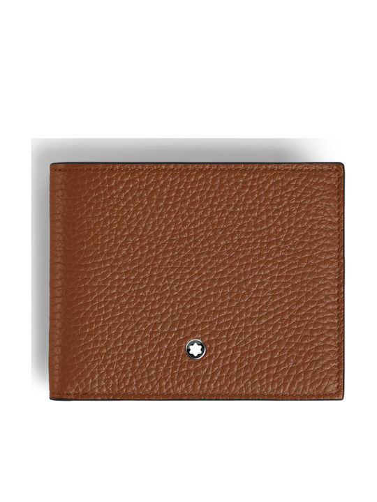 Grain Leder Herrenbrieftasche Tabac Braun