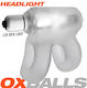 Oxballs Headlight Led Glow Silicone Shaft Holster Clear Ice