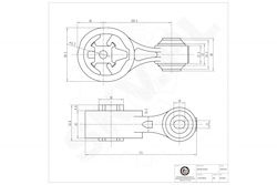 Στήριγμα Κινητήρα Nissan Qashqai X-trail Iii Renault Kadjar Οπίσθιο Δεξί 113504ba0a Στήριγμα Κινητήρα Nissan Qashqai X-trail Iii Renault Kadjar Οπίσθιο Δεξί 113504ba0a