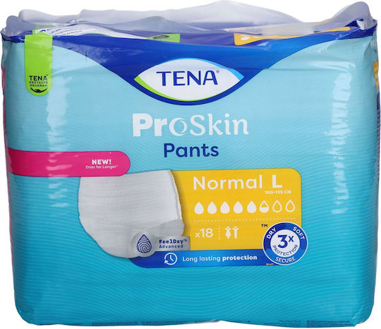 Tena Proskin Inkontinenz-Unterwäsche Groß 18Einheiten