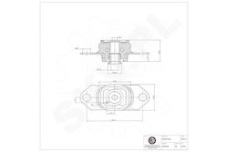 Suport Motor Stânga Nissan Almera Ii Cube Micra Iii Note Nv200 Tiida Renault Megane Ii Kangoo Clio Iii 8200352861