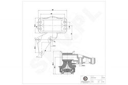 Δεξί Στήριγμα Κινητήρα Citroën C4 Grand Picasso I 307 308 I 183994
