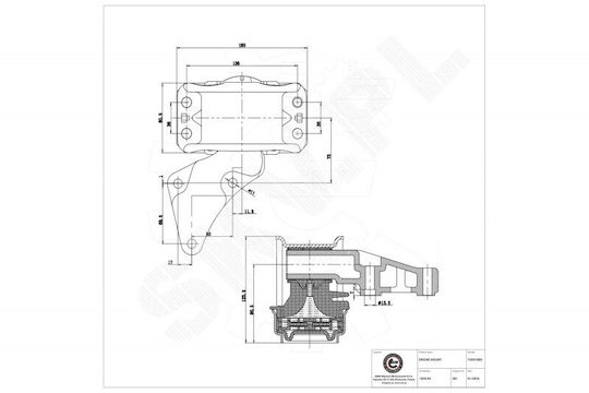 Suport Motor Dreapta Citroën C4 Grand Picasso I 307 308 I 183994