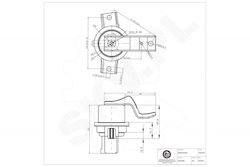 Μαξιλάρι Κινητήρα Mitsubishi Lancer Vii Αριστερό Mr491479