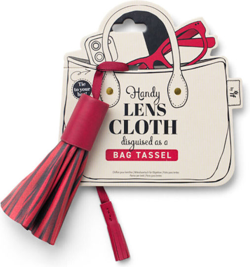 Bookaroo Red Glasses Cleaning Cloth And Bag Decoration