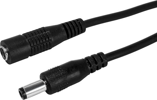 Powertech DC - DC Netzkabel 5m Schwarz CAB-H198