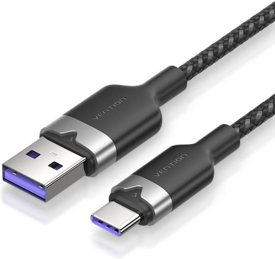 Vention USB 2.0 Cable USB-C male - USB-A Γκρι 1m CWBHF