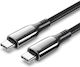 Vention Braided USB 2.0 Cable USB-C male - USB-C 240W PD Μαύρο 2m CTYBH