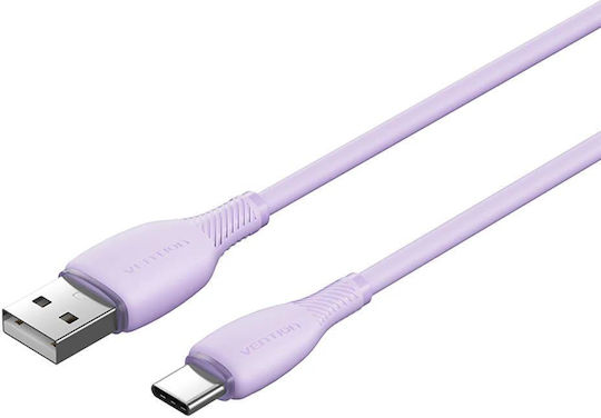 Vention USB 2.0 Cable USB-C male - USB-A 18W Λευκό 0.25m CTWWC