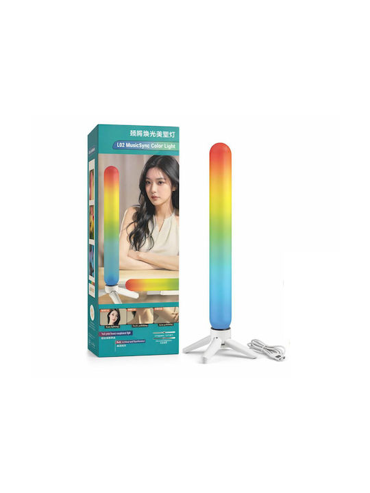 Dekoratives Tischlicht LED RGB Bar 2cm