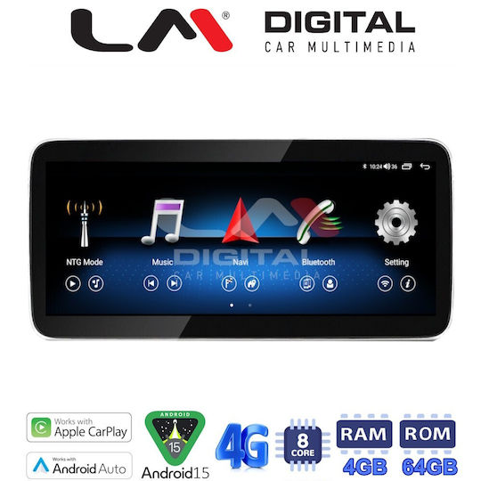 LM Digital LM Kh4 337 N45 Car Multimedia Display OEM for Mercedes A Class CLA Class W176 2013 2017 CarPlay Android Auto Bluetooth GPS Wi-Fi GPRS