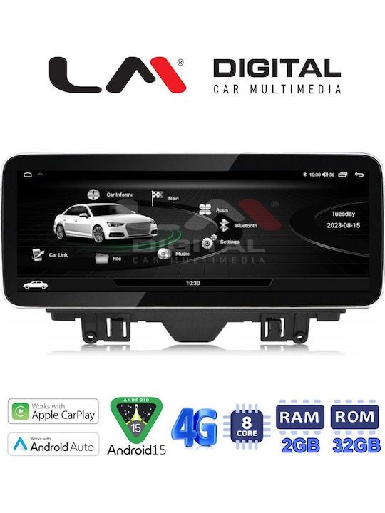LM Digital LM Kh2 292 Hoch Touchscreen Oem Multimedia Auto Audi Q3 2011 > 2018 Carplay Android Auto BT GPS Wi-Fi GPRS