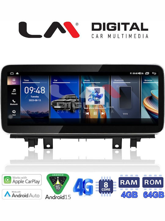 LM Digital LM Kh4 225 Evo Auto-Audiosystem OEM Multimedia BMW X1 F48 2015 2016 Evo CarPlay Androidauto Bluetooth GPS Wi-Fi GPRS