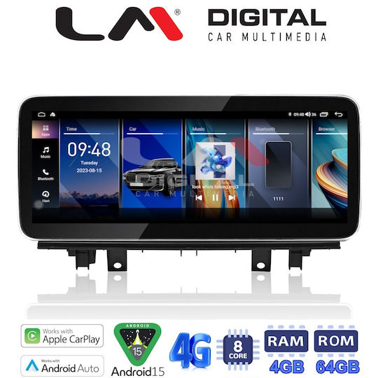 LM Digital LM Kh4 225 Evo OEM Multimedia Car Audio System BMW X1 F48 2015 2016 Evo CarPlay Android Auto Bluetooth GPS Wi-Fi GPRS