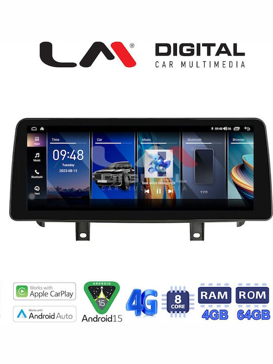 LM Digital LM Kh4 497 Nbt OEM Multimedia Auto-Audiosystem BMW X5 F15 2013 > 2017 BMW X6 F16 2015 > 2017 CarPlay Android Auto BT GPS Wi-Fi GPRS