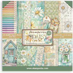 Χαρτιά Scrapbooking 10τεμ 30.5×30.5cm Stamperia...