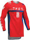 Thor Synth Racewear Sportmode Men's Motocross Long-Sleeved Jersey Red Color