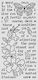 Thick Stencil Stamperia 12x25cm Secret Diary Bu...
