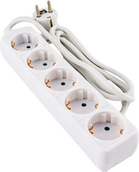 Steckdosenleiste 5 Steckdosen mit 1,5m Kabel Steckdosenleiste 5 Steckdosen mit 1,5m Kabel