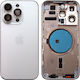 Apple iPhone 14 Pro Silver Battery Cover OEM