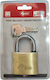 Silca Brass Padlock with Key 50mm