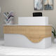 Megapap Dustin Professional Reception Desk L160...