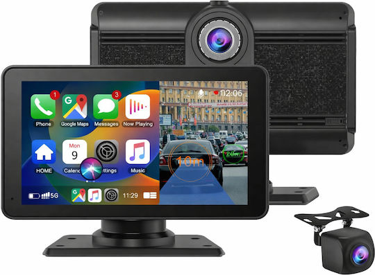 Car Monitor Smart Screen Player 10" Apple CarPlay & Android Auto Rear View Camera & Dash Cam Bluetooth WiFi Full HD – H902bd