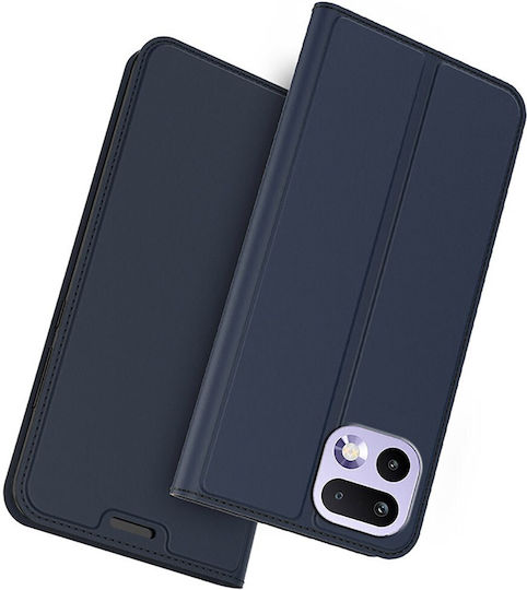 Realme 16 Pro+ 5g Oem Flip Brieftasche Synthetisches Leder Pu Tpu Blau Wallet Stand