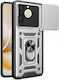 Realme Note 70t Case OEM Hard Back PC+TPU Silver Stand
