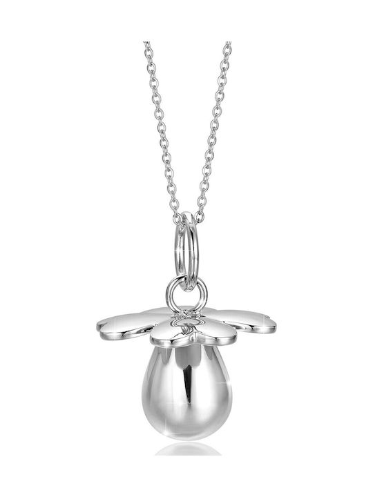 Luca Barra Necklace Mum from Steel