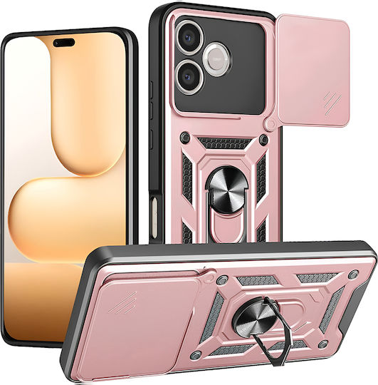 Techsuit Camshield Series Honor 600 Lite Rose Gold