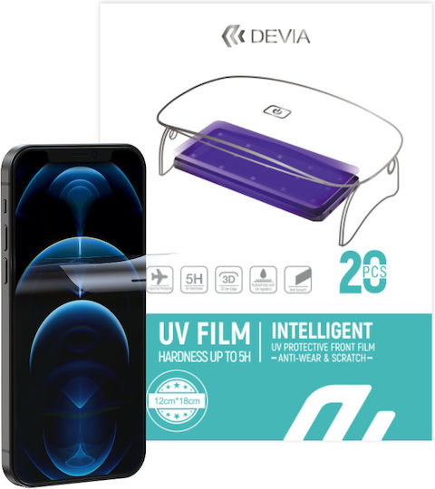 Enhance Device Protection My Devia’s Intelligent Uv Protective Front Film Διάφανη Μεμβράνη Uv 0.19mm Google Pixel 8a