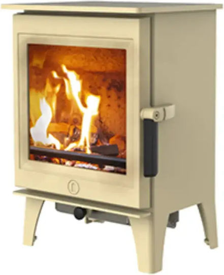 Charnwood Cranmore 3 Steel Wood Stove 3.6kW Almond