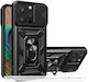 Techsuit Camshield Series Honor 600 Lite Schwarz