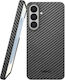 Samsung Galaxy S26 Plus Nekit Fiber Hart Kunststoff Magsafe Aramid Fiber 1mm 1500d Kevlar Schwarz