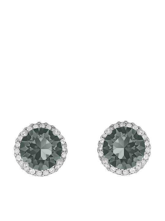 Verorama Verorama Ohrringe Rosette aus Silber Graue