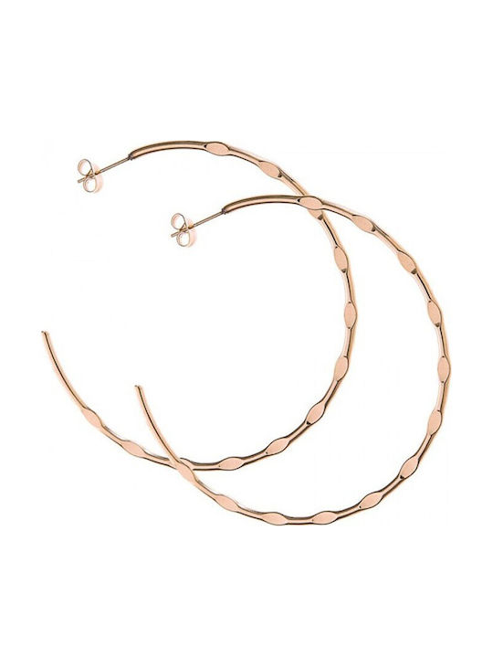 Verorama Earrings Hoops Made of Steel