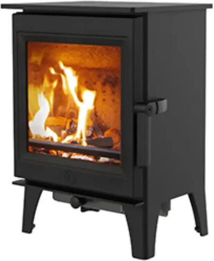 Charnwood Cranmore 3 Χαλύβδινη Ξυλόσομπα 3.6kW Black