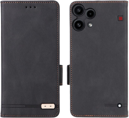 Handyhülle Nichts 3a Lite 5g Oem Flip Brieftasche Synthetisches Leder Pu Tpu Schwarz Geldbörse Stand