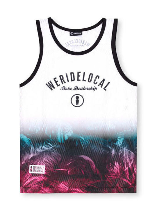 We Ride Local Athletic Blouse White