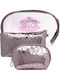 Sensopro Milano Travel Makeup Bag Popular Glam Set 3 Pcs