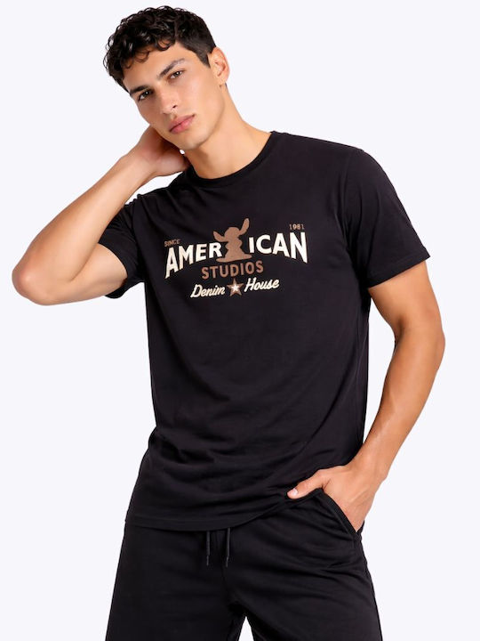 American Stars Тениска Черна