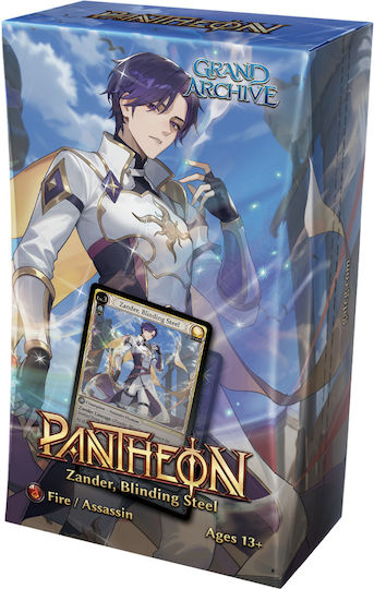 Grand Archive Tcg Radiant Origins Pantheon Deck Zander Blinding Steel