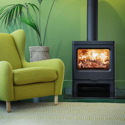 Charnwood Skye 7 Sobă Pe Lemne Metalică 7.3kW G...