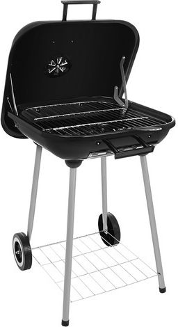 Kaminer Rostfreier Stahl Holzkohlegrill Mit einem Deckel 38,5x38,5cm