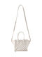 Women's White Shoulder Bag