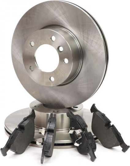 Set Discuri și Plăcuțe de Frână Față BMW 1 E81 1 E82 X3 E83 Bmw34116761243