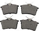 Car Brake Pads Citroen Berlingo 08 Back Without Sensor