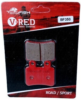 Bony Fish Organische Motorrad Bremsbeläge Derbi Cross City 125 Ohne ECE